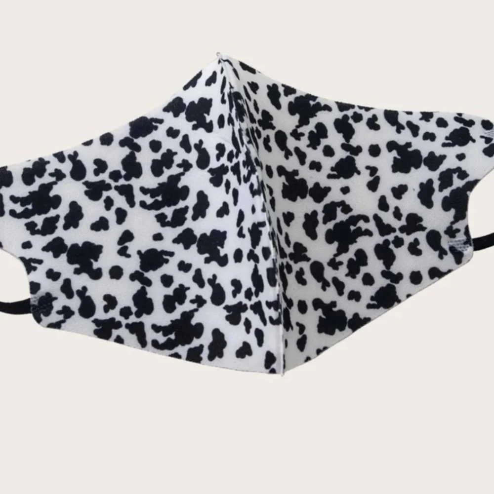 Black and white Dalmatians mask